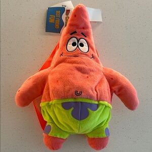 Nickelodeon Patrick Star Plush backpack.